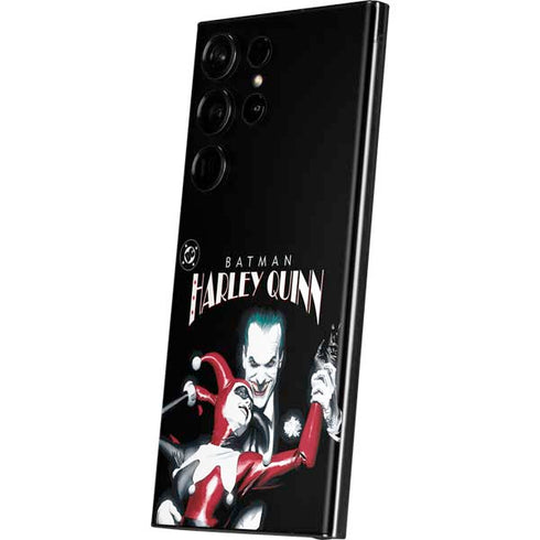 DC Comics The Joker Batman: Harley Quinn Cover #1 Art by Alex Ross. Piece Also known as Tango with Evil Galaxy S23 Ultra Skin