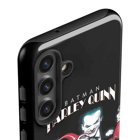 DC Comics The Joker Batman: Harley Quinn Cover #1 Art by Alex Ross. Piece Also known as Tango with Evil Galaxy S24 Plus Impact Case