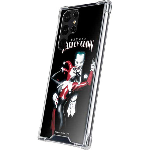 DC Comics The Joker Batman: Harley Quinn Cover #1 Art by Alex Ross. Piece Also known as Tango with Evil Galaxy S24 Ultra Clear Case