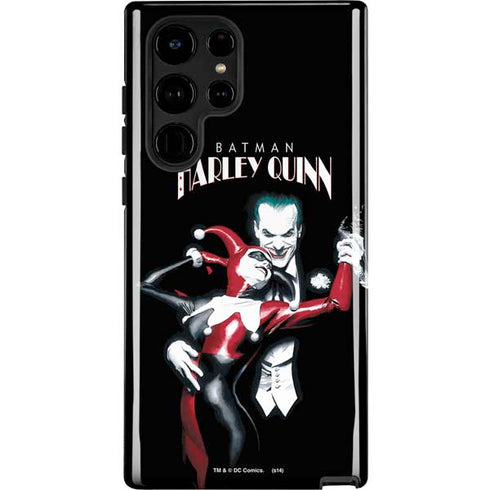 DC Comics The Joker Batman: Harley Quinn Cover #1 Art by Alex Ross. Piece Also known as Tango with Evil Galaxy S24 Ultra Impact Case