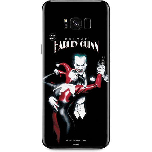 DC Comics The Joker Batman: Harley Quinn Cover #1 Art by Alex Ross. Piece Also known as Tango with Evil Galaxy S8 Plus Skin