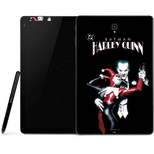 DC Comics The Joker Batman: Harley Quinn Cover #1 Art by Alex Ross. Piece Also known as Tango with Evil Samsung Galaxy Tab Skin