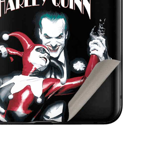 DC Comics The Joker Batman: Harley Quinn Cover #1 Art by Alex Ross. Piece Also known as Tango with Evil Galaxy Z Flip Skin