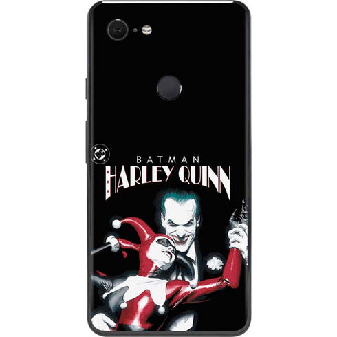 DC Comics The Joker Batman: Harley Quinn Cover #1 Art by Alex Ross. Piece Also known as Tango with Evil Google Pixel 3 XL Skin