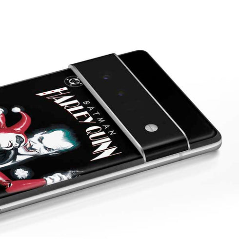 DC Comics The Joker Batman: Harley Quinn Cover #1 Art by Alex Ross. Piece Also known as Tango with Evil Google Pixel 6 Pro Skin