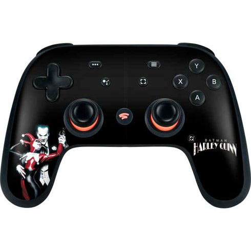 DC Comics The Joker Batman: Harley Quinn Cover #1 Art by Alex Ross. Piece Also known as Tango with Evil Google Stadia Controller Skin