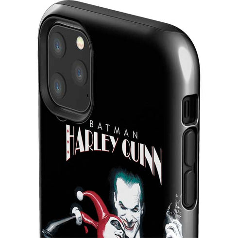DC Comics The Joker Batman: Harley Quinn Cover #1 Art by Alex Ross. Piece Also known as Tango with Evil iPhone 11 Pro Max Impact Case