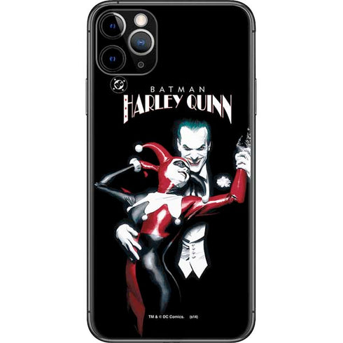 DC Comics The Joker Batman: Harley Quinn Cover #1 Art by Alex Ross. Piece Also known as Tango with Evil iPhone 11 Pro Max Skin