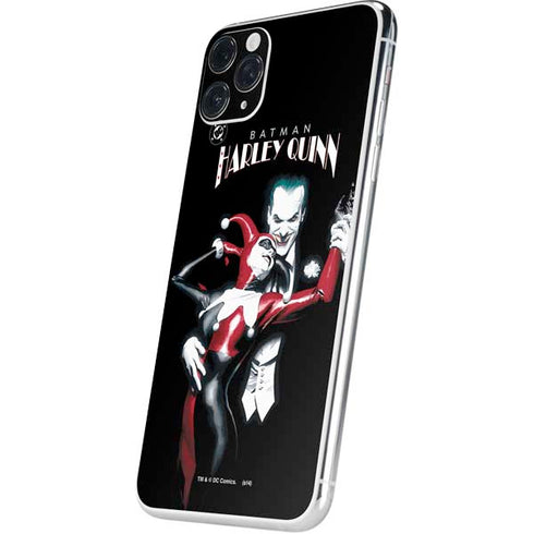 DC Comics The Joker Batman: Harley Quinn Cover #1 Art by Alex Ross. Piece Also known as Tango with Evil iPhone 11 Pro Max Skin