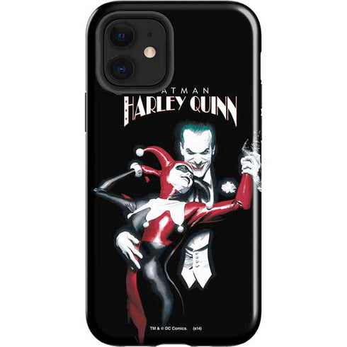 DC Comics The Joker Batman: Harley Quinn Cover #1 Art by Alex Ross. Piece Also known as Tango with Evil iPhone 12 Impact Case