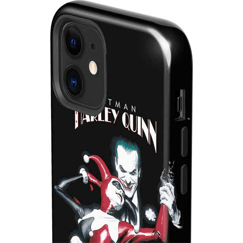 DC Comics The Joker Batman: Harley Quinn Cover #1 Art by Alex Ross. Piece Also known as Tango with Evil iPhone 12 Impact Case