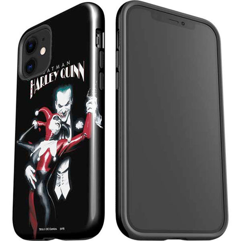 DC Comics The Joker Batman: Harley Quinn Cover #1 Art by Alex Ross. Piece Also known as Tango with Evil iPhone 12 Impact Case