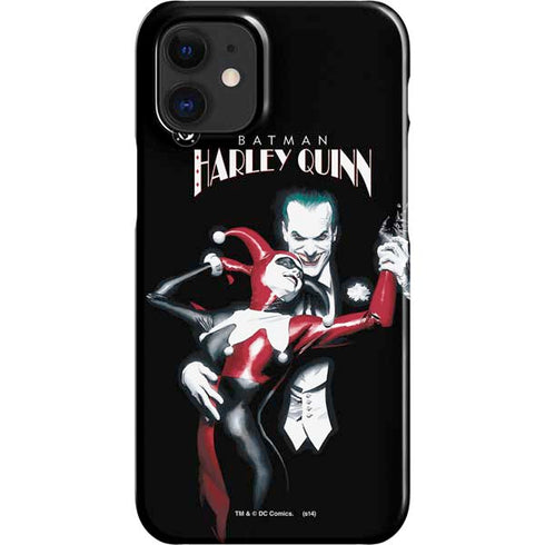 DC Comics The Joker Batman: Harley Quinn Cover #1 Art by Alex Ross. Piece Also known as Tango with Evil iPhone 12 Mini Lite Case