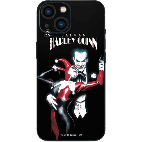 DC Comics The Joker Batman: Harley Quinn Cover #1 Art by Alex Ross. Piece Also known as Tango with Evil iPhone 13 Mini Skin