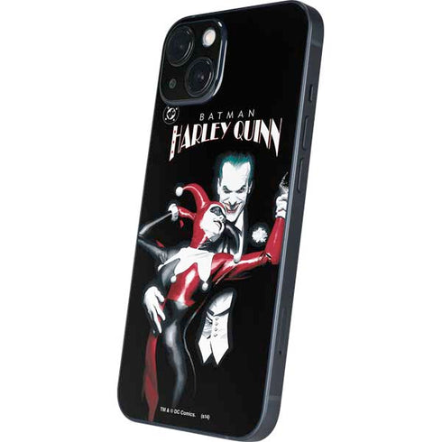 DC Comics The Joker Batman: Harley Quinn Cover #1 Art by Alex Ross. Piece Also known as Tango with Evil iPhone 15 Plus Skin