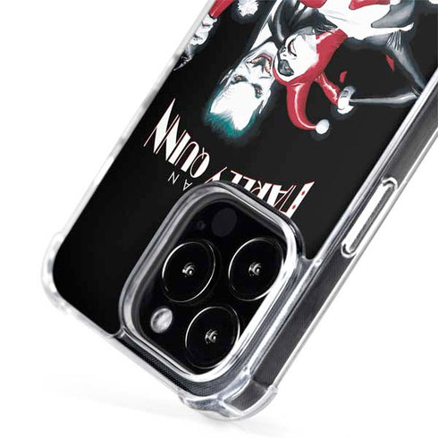 DC Comics The Joker Batman: Harley Quinn Cover #1 Art by Alex Ross. Piece Also known as Tango with Evil iPhone 15 Pro MagSafe Case