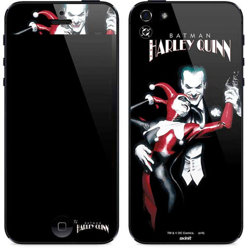 DC Comics The Joker Batman: Harley Quinn Cover #1 Art by Alex Ross. Piece Also known as Tango with Evil iPhone 5/5s/5SE Skin