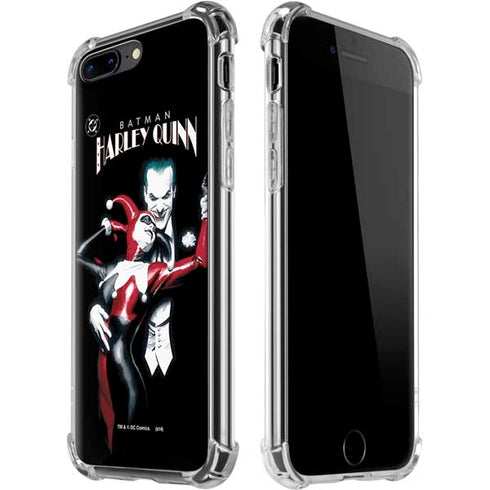DC Comics The Joker Batman: Harley Quinn Cover #1 Art by Alex Ross. Piece Also known as Tango with Evil iPhone 7/8 Plus Clear Case
