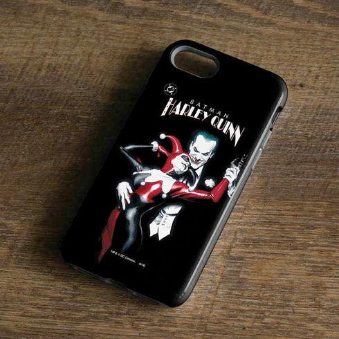 DC Comics The Joker Batman: Harley Quinn Cover #1 Art by Alex Ross. Piece Also known as Tango with Evil iPhone 7 Pro Case
