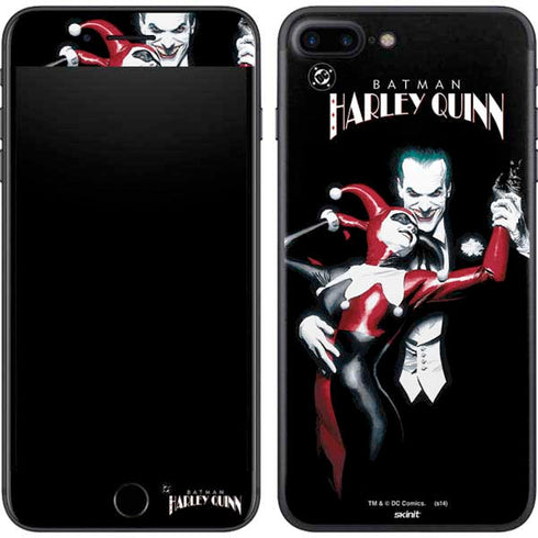 DC Comics The Joker Batman: Harley Quinn Cover #1 Art by Alex Ross. Piece Also known as Tango with Evil iPhone 8 Plus Skin