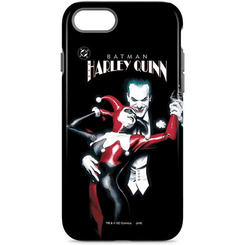 DC Comics The Joker Batman: Harley Quinn Cover #1 Art by Alex Ross. Piece Also known as Tango with Evil iPhone 8 Pro Case