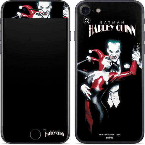 DC Comics The Joker Batman: Harley Quinn Cover #1 Art by Alex Ross. Piece Also known as Tango with Evil iPhone 8 Skin