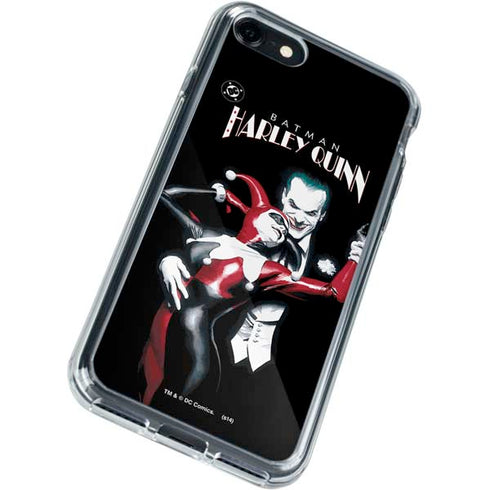 DC Comics The Joker Batman: Harley Quinn Cover #1 Art by Alex Ross. Piece Also known as Tango with Evil iPhone SE (2nd & 3rd Gen) Clear Case