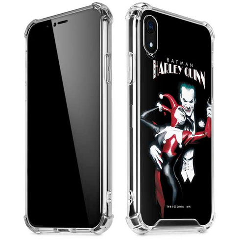 DC Comics The Joker Batman: Harley Quinn Cover #1 Art by Alex Ross. Piece Also known as Tango with Evil iPhone XR Clear Case