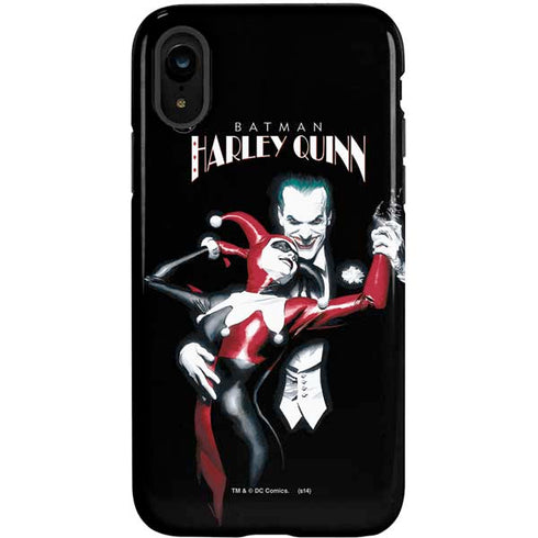 DC Comics The Joker Batman: Harley Quinn Cover #1 Art by Alex Ross. Piece Also known as Tango with Evil iPhone XR Pro Case