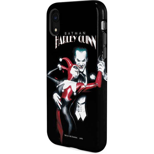 DC Comics The Joker Batman: Harley Quinn Cover #1 Art by Alex Ross. Piece Also known as Tango with Evil iPhone XR Pro Case
