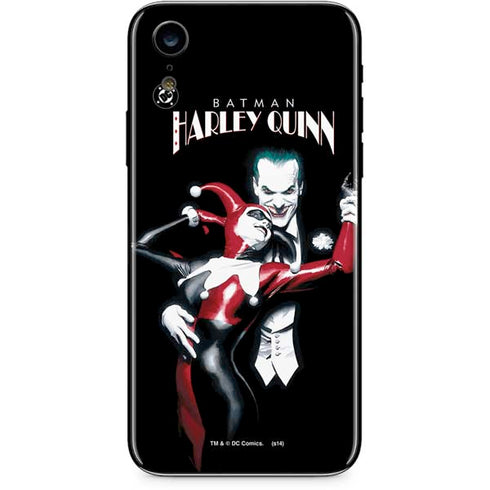 DC Comics The Joker Batman: Harley Quinn Cover #1 Art by Alex Ross. Piece Also known as Tango with Evil iPhone XR Skin