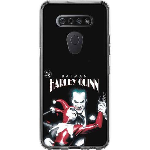 DC Comics The Joker Batman: Harley Quinn Cover #1 Art by Alex Ross. Piece Also known as Tango with Evil LG K51/Q51 Clear Case