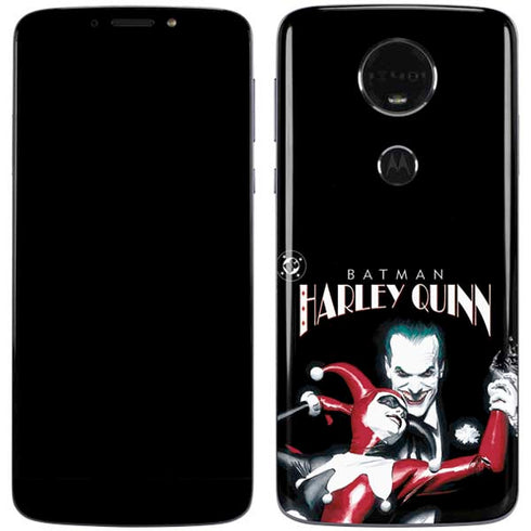 DC Comics The Joker Batman: Harley Quinn Cover #1 Art by Alex Ross. Piece Also known as Tango with Evil Moto E5 Plus Skin