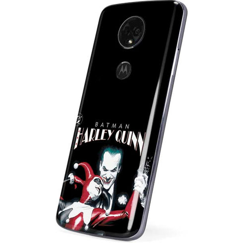 DC Comics The Joker Batman: Harley Quinn Cover #1 Art by Alex Ross. Piece Also known as Tango with Evil Moto E5 Plus Skin