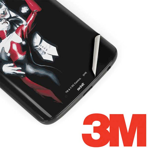 DC Comics The Joker Batman: Harley Quinn Cover #1 Art by Alex Ross. Piece Also known as Tango with Evil Moto G6 Skin