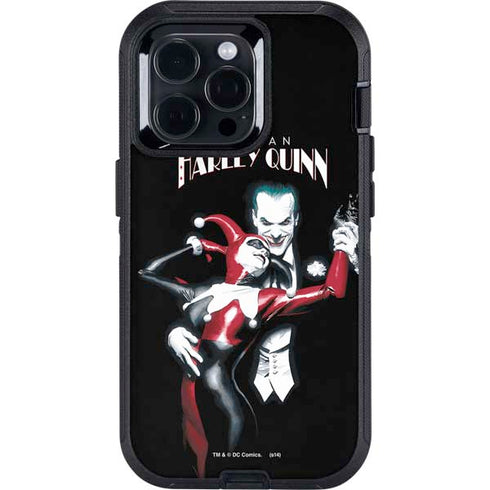 DC Comics The Joker Batman: Harley Quinn Cover #1 Art by Alex Ross. Piece Also known as Tango with Evil Otterbox Defender iPhone Skin