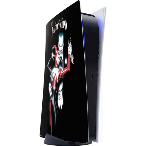 DC Comics The Joker Batman: Harley Quinn Cover #1 Art by Alex Ross. Piece Also known as Tango with Evil PS5 Digital Edition Console Skin