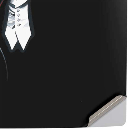 DC Comics The Joker Batman: Harley Quinn Cover #1 Art by Alex Ross. Piece Also known as Tango with Evil PS5 Slim Digital Edition Console Skin