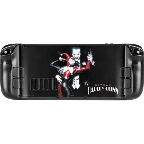 DC Comics The Joker Batman: Harley Quinn Cover #1 Art by Alex Ross. Piece Also known as Tango with Evil Steam Deck Handheld Gaming Computer Skin