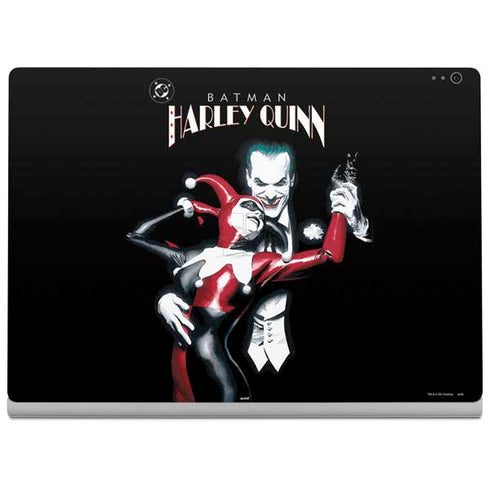 DC Comics The Joker Batman: Harley Quinn Cover #1 Art by Alex Ross. Piece Also known as Tango with Evil Surface Book 2 13.5in Skin