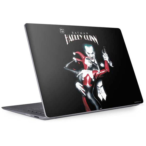 DC Comics The Joker Batman: Harley Quinn Cover #1 Art by Alex Ross. Piece Also known as Tango with Evil Surface Laptop 2 Skin