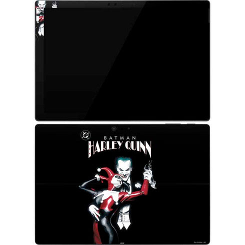DC Comics The Joker Batman: Harley Quinn Cover #1 Art by Alex Ross. Piece Also known as Tango with Evil Surface Pro 7 Skin