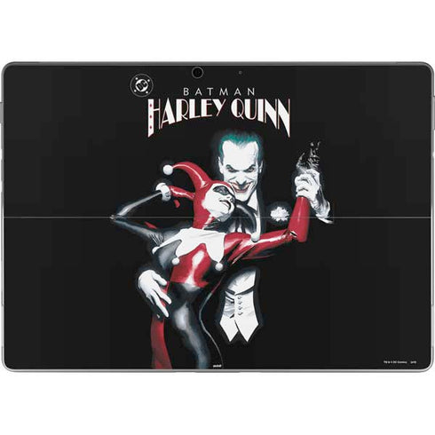 DC Comics The Joker Batman: Harley Quinn Cover #1 Art by Alex Ross. Piece Also known as Tango with Evil Surface Pro 8 Skin