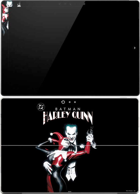 DC Comics The Joker Batman: Harley Quinn Cover #1 Art by Alex Ross. Piece Also known as Tango with Evil Surface Pro (2017) Skin