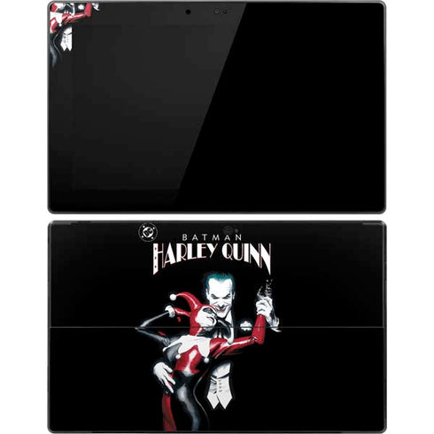 DC Comics The Joker Batman: Harley Quinn Cover #1 Art by Alex Ross. Piece Also known as Tango with Evil Surface Pro Tablet Skin