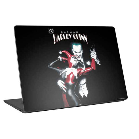 DC Comics The Joker Batman: Harley Quinn Cover #1 Art by Alex Ross. Piece Also known as Tango with Evil Universal Laptop 14in (11.4 x 8.2in) Skin