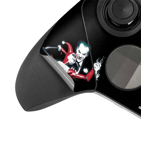 DC Comics The Joker Batman: Harley Quinn Cover #1 Art by Alex Ross. Piece Also known as Tango with Evil Xbox Elite Wireless Controller Series 2 Skin