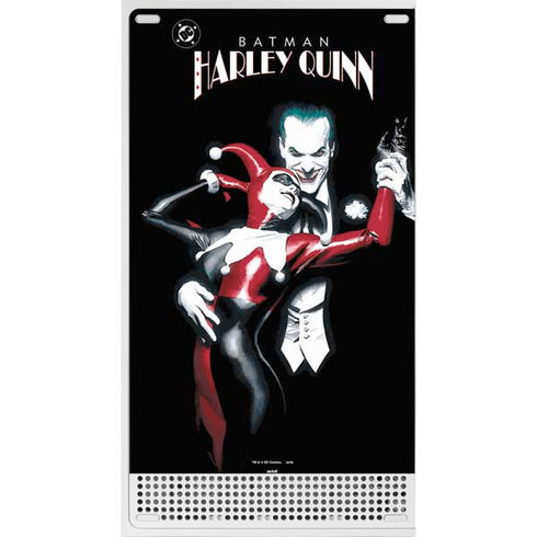 DC Comics The Joker Batman: Harley Quinn Cover #1 Art by Alex Ross. Piece Also known as Tango with Evil Xbox Series S Console Skin