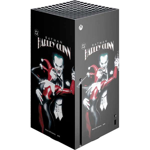 DC Comics The Joker Batman: Harley Quinn Cover #1 Art by Alex Ross. Piece Also known as Tango with Evil Xbox Series X Console Skin