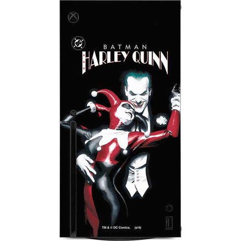 DC Comics The Joker Batman: Harley Quinn Cover #1 Art by Alex Ross. Piece Also known as Tango with Evil Xbox Series X Console Skin